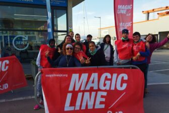 SOI fent voluntariat amb Magic Line