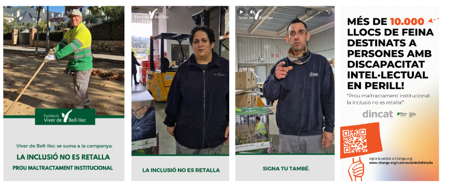 Campanya La Inclusió No es Retalla _ Viver de Bell-lloc _ DINCAT